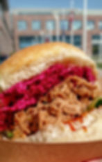 Pulled pork piemunteis