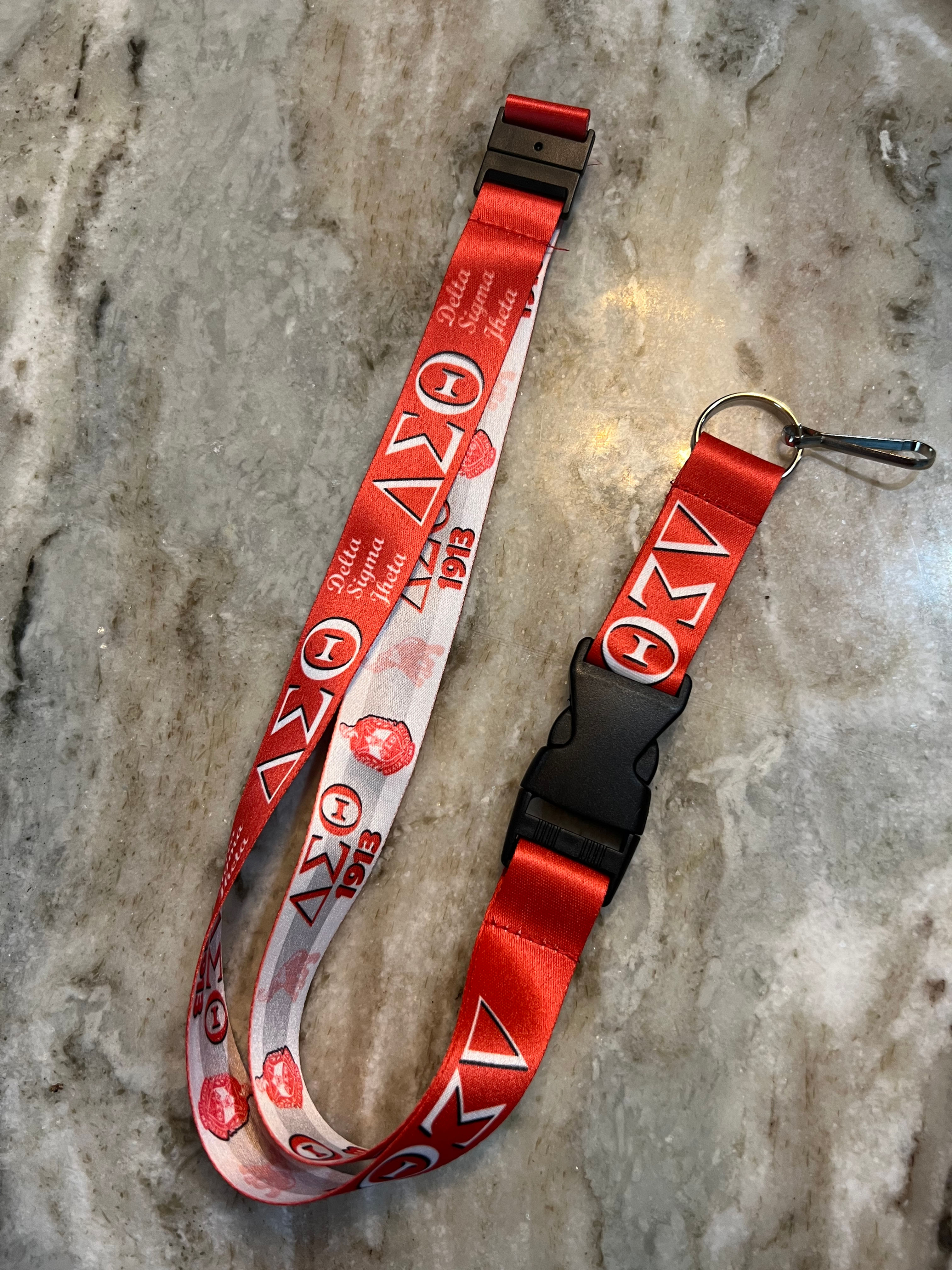 Delta Sigma Theta Lanyard