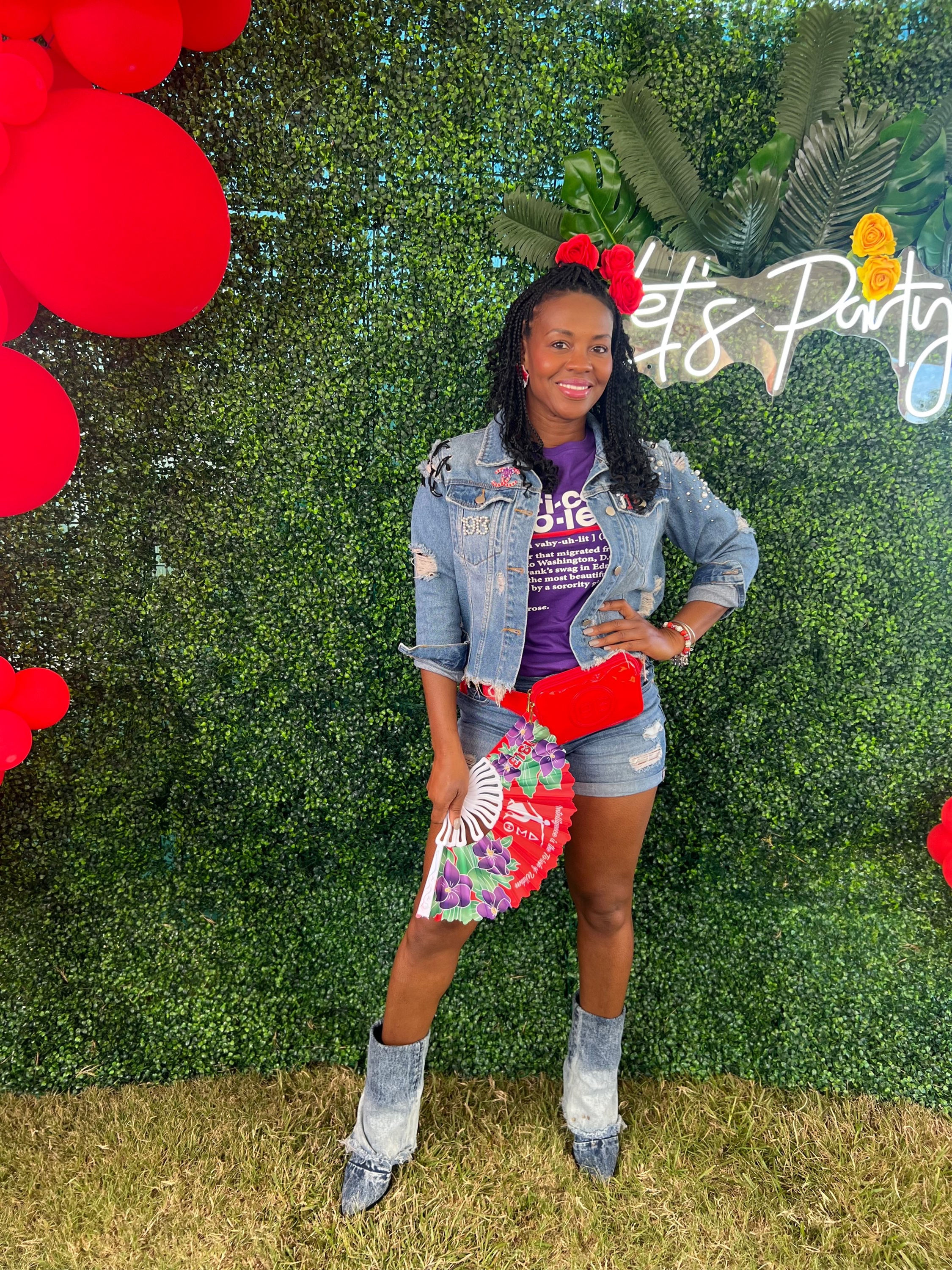 African Violet Tee-DST