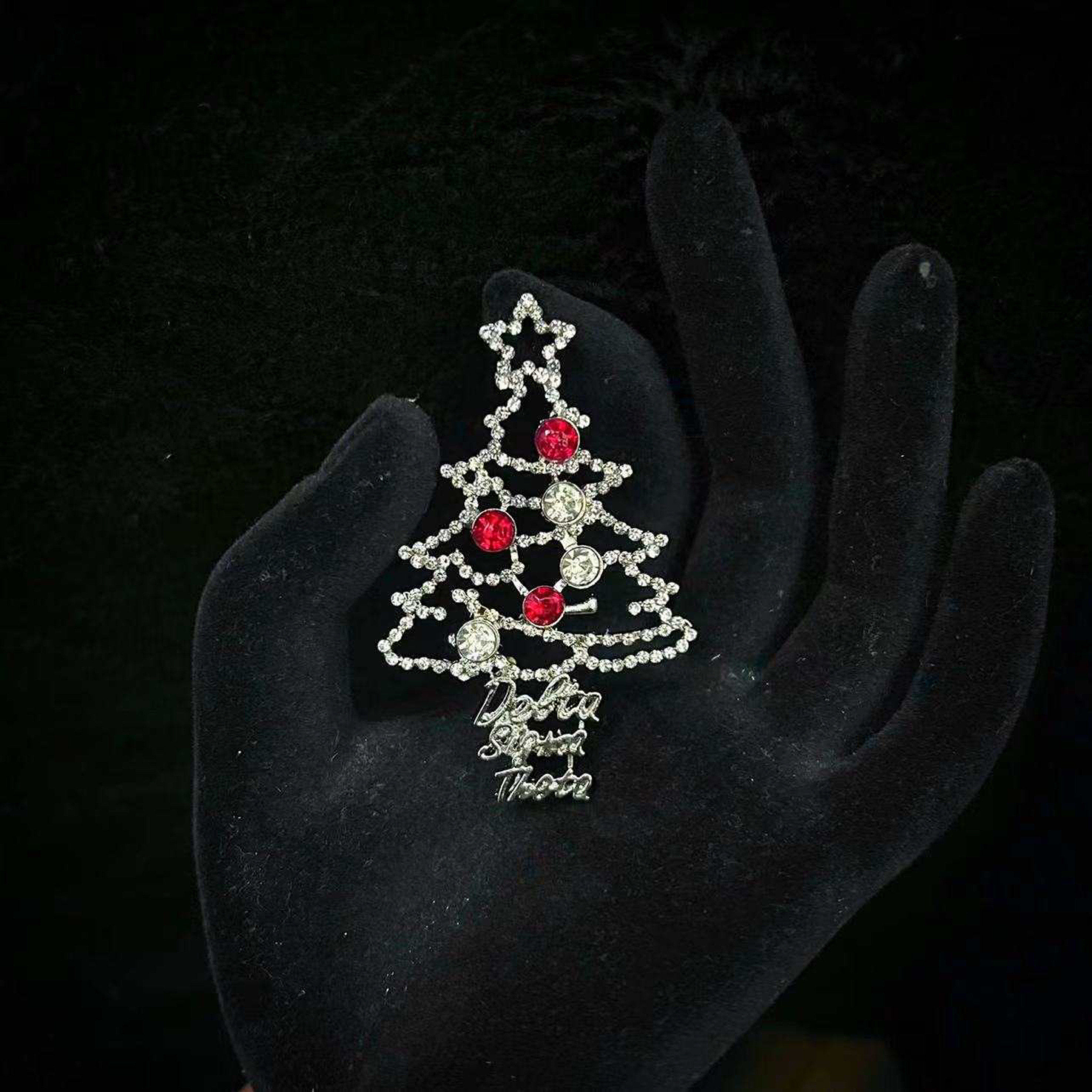 Delta Sigma Theta Christmas Tree Pin