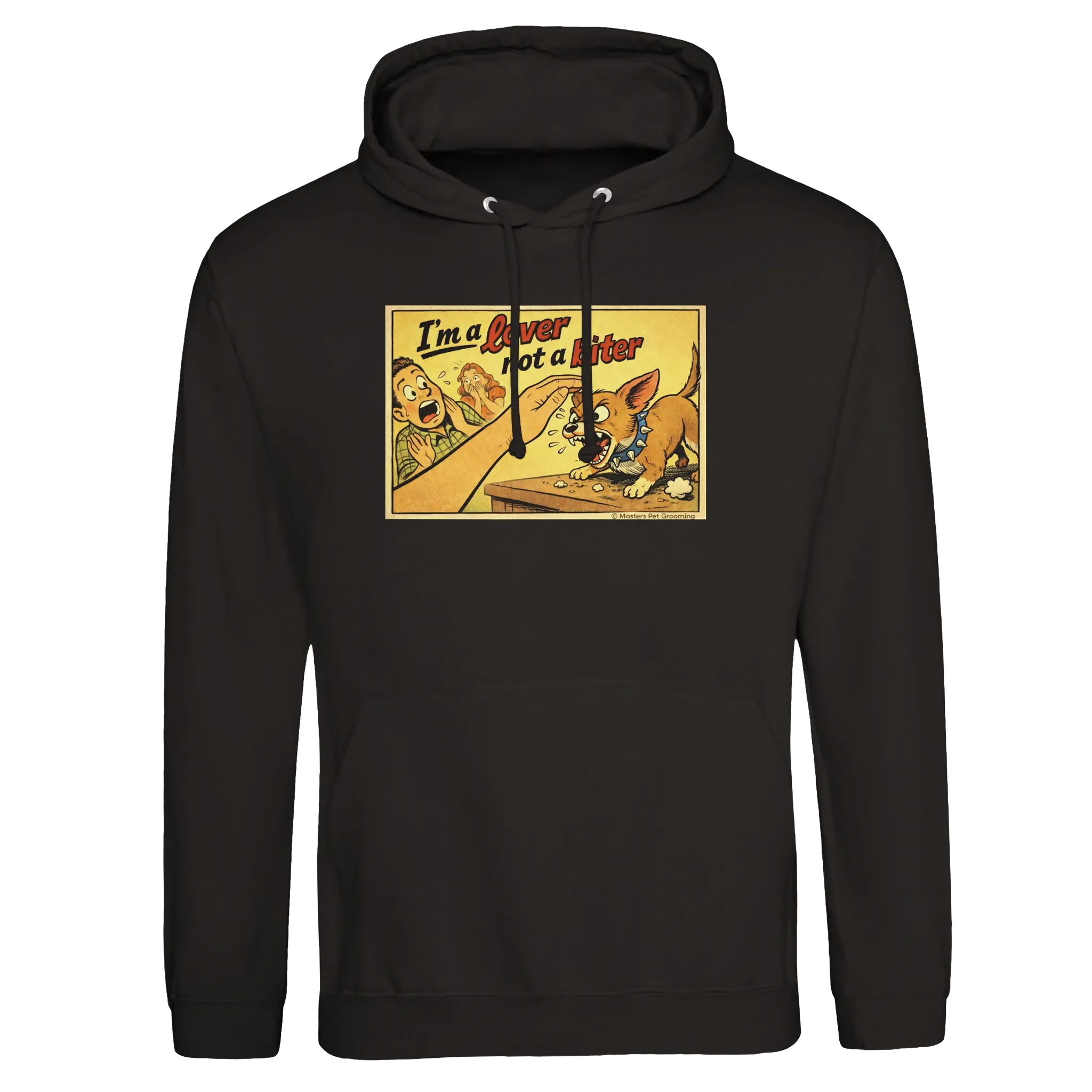 ‘I’m a Lover Not a Biter!’ Premium Unisex Pullover Hoodie