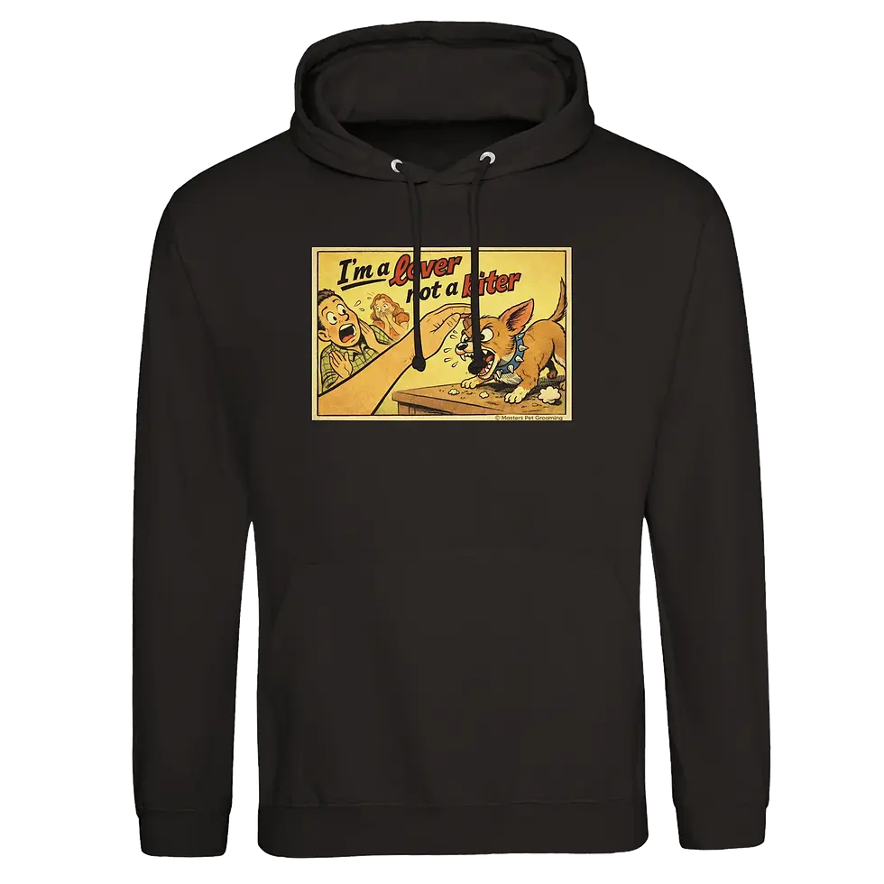 Thumbnail: ‘I’m a Lover Not a Biter!’ Premium Unisex Pullover Hoodie