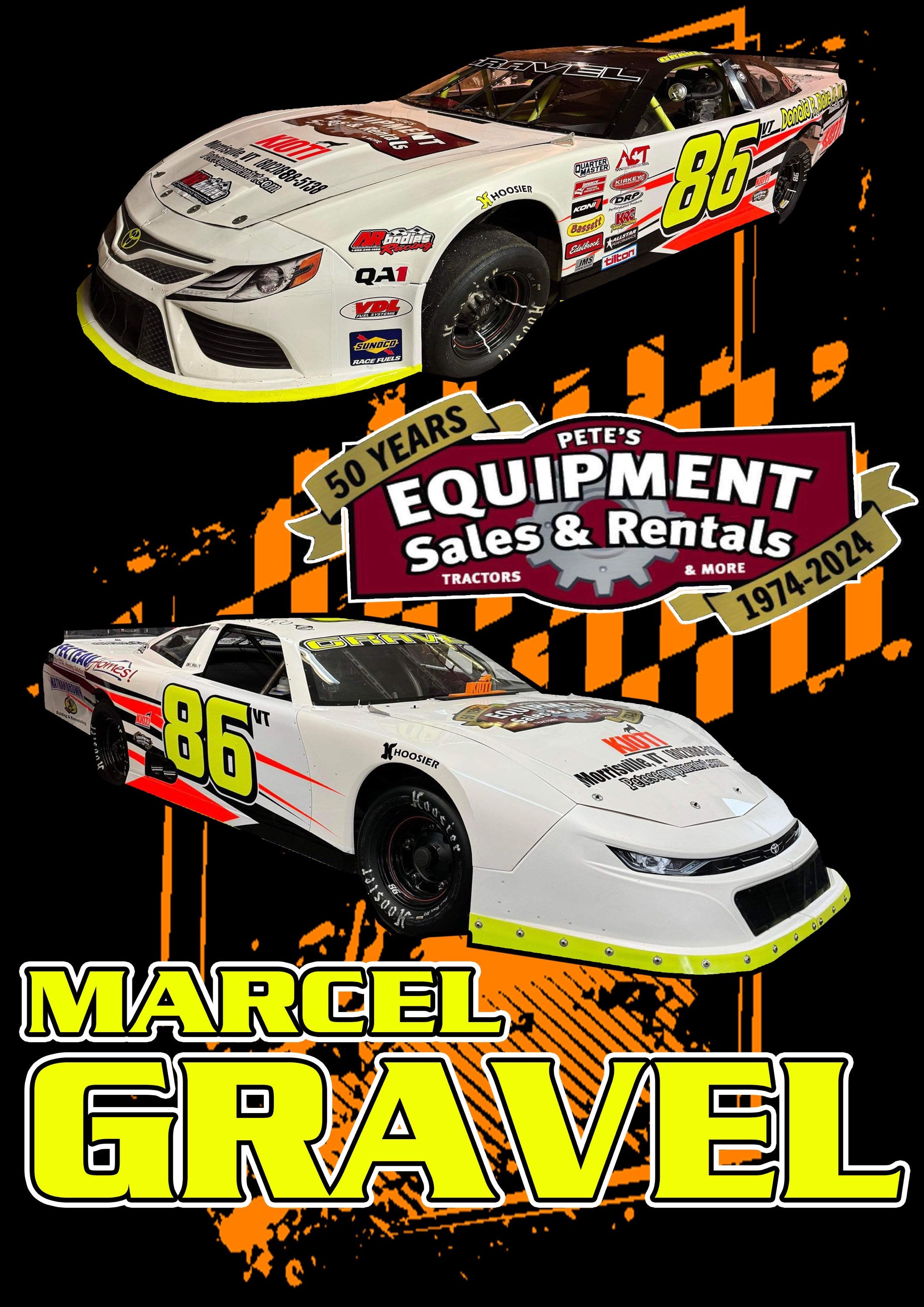 Marcel Gravel 10x14 Sign
