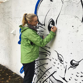 The colour and the scale of Angela Gooliaff