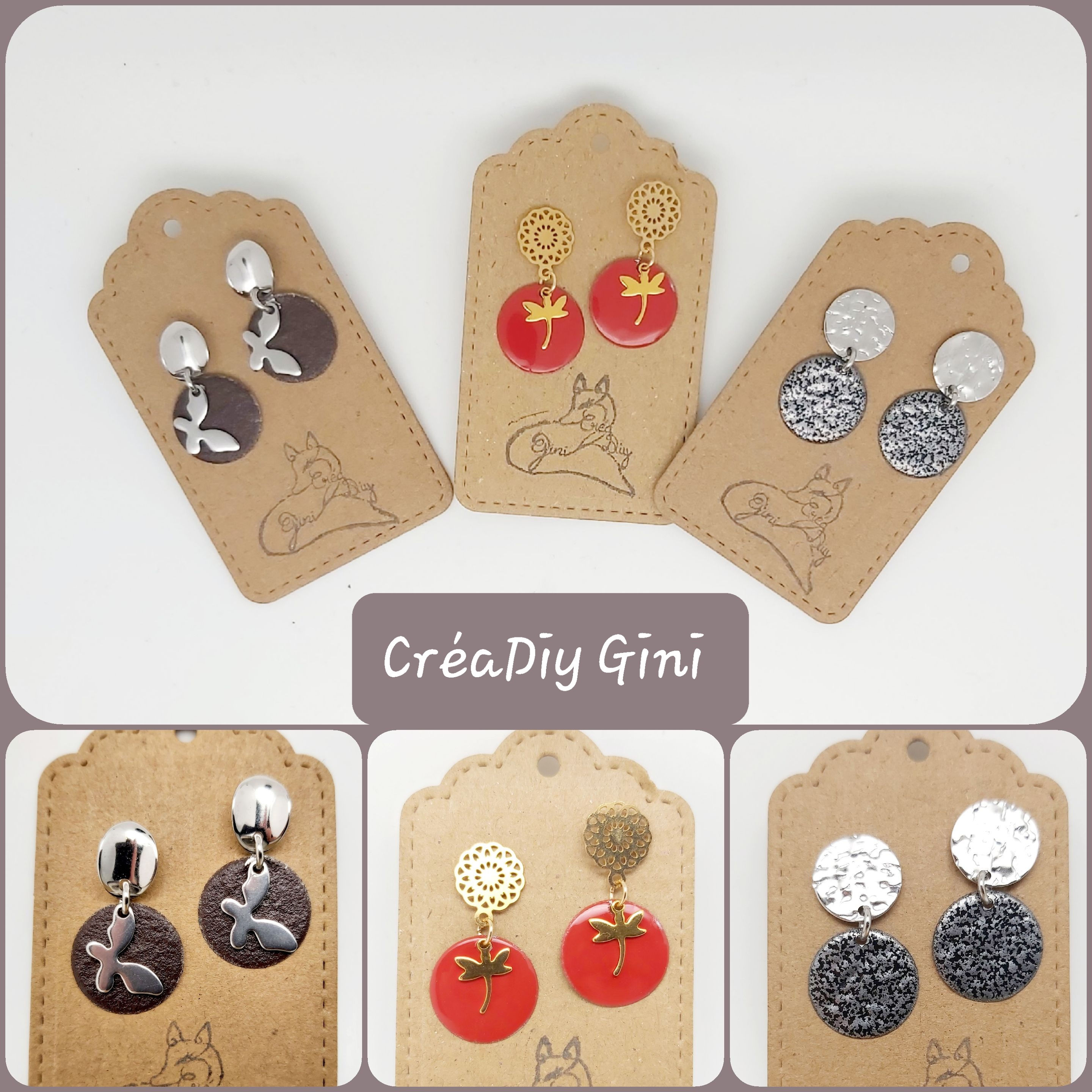 Clous "Disques émaillés" ♻️