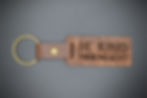 Thumbnail: Wood and Leather Keychain
