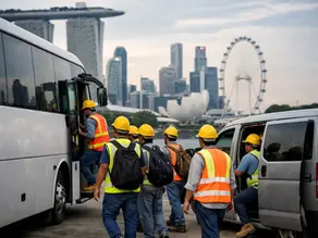 Worker Transport Singapore for Daily Operations