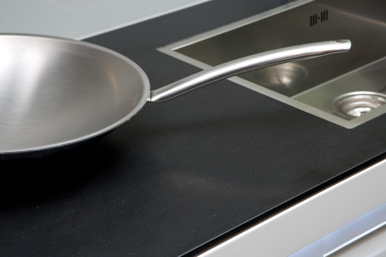 Thumbnail: 3100 Jet Black Caesarstone Quartz Sample