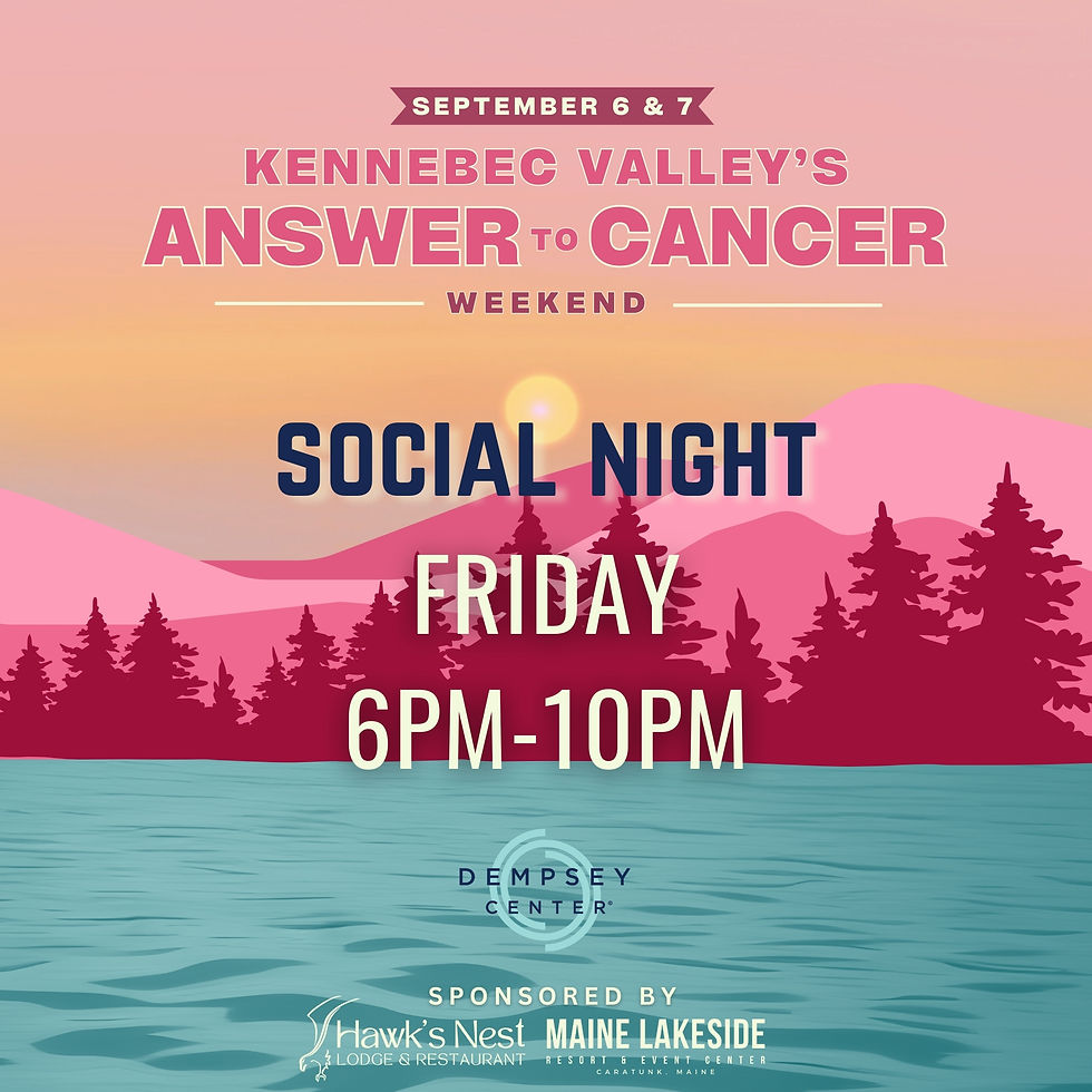 Answer for Cancer Social Night