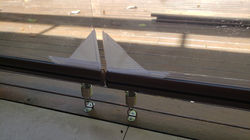 Toldos verticais transparentes