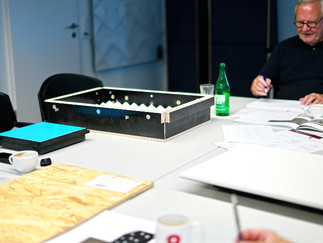 Planung im Plenum mit Cerasonar