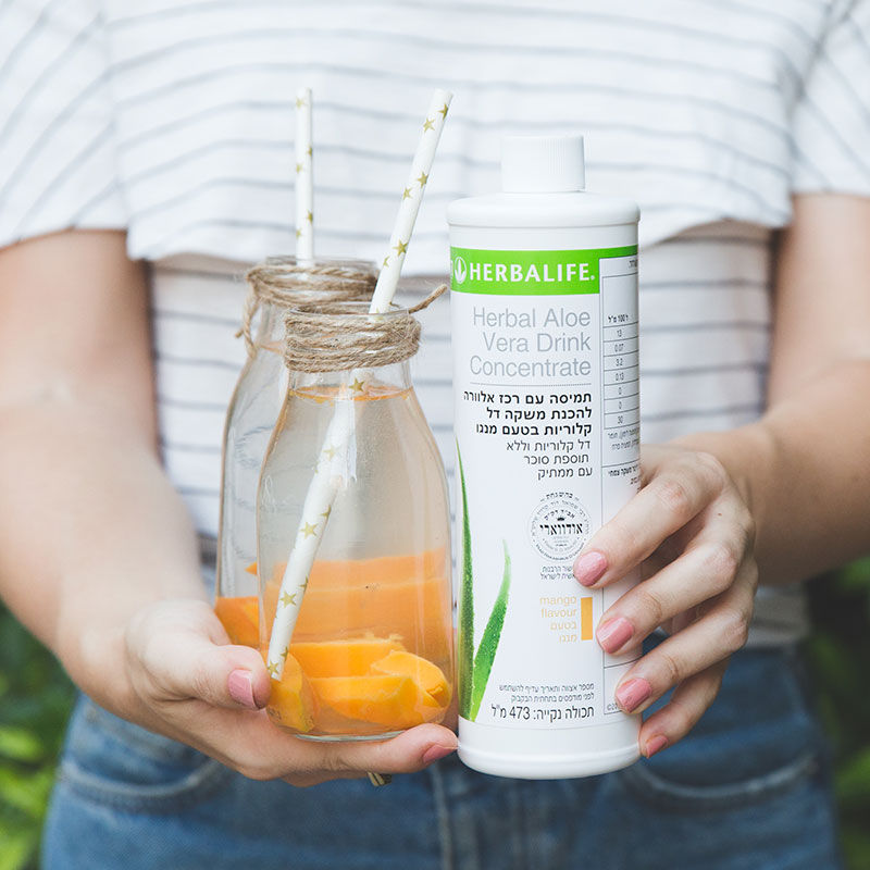 תמונה ממוזערת: אלוורה Herbalife בטעם מנגו