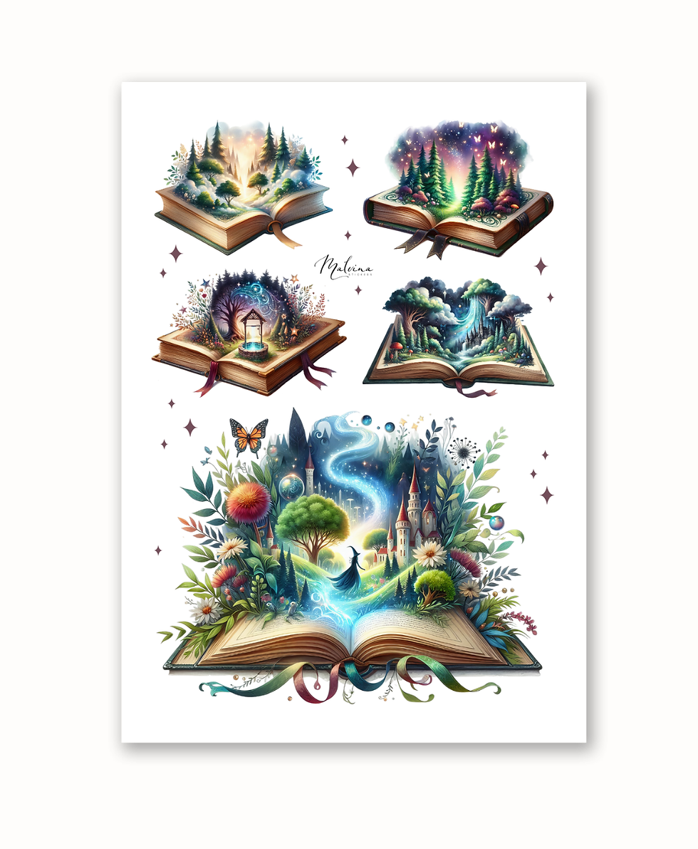 Стікери Всередині книги 1