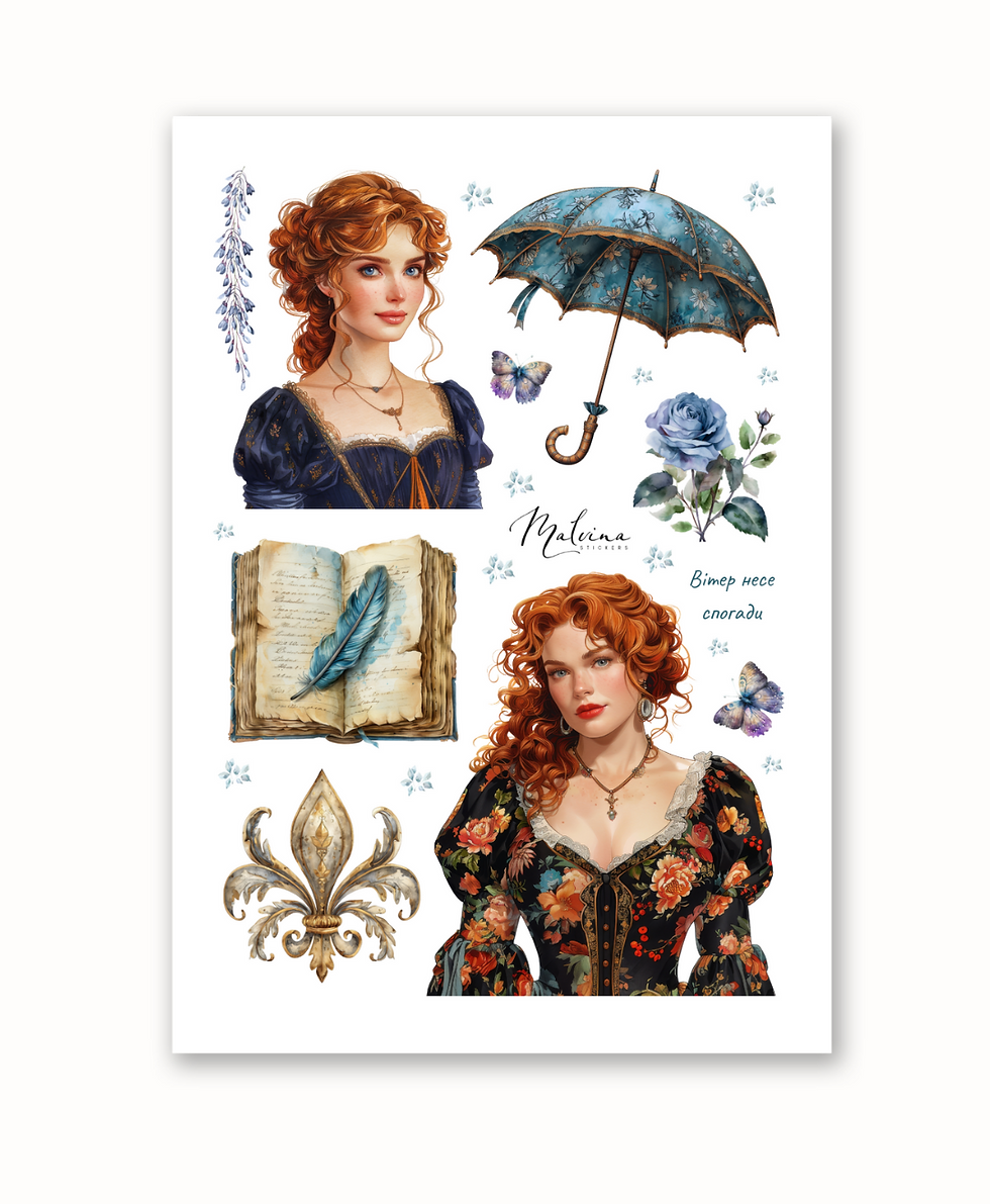 Стікери «Панночка 4»