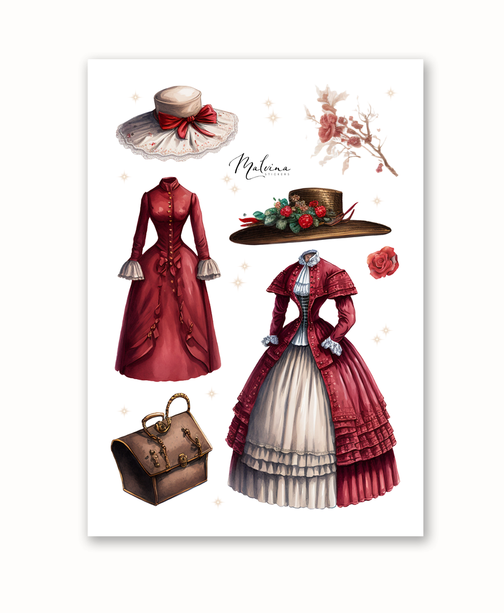 Стікери Вишуканий кутюр 4