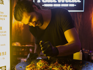 Meet the adman who rolled into Indian street food