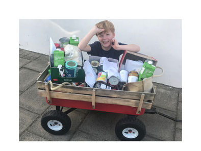 Meet the little boy selling his toys to stop locals going hungry