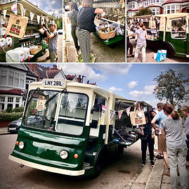 This zero-waste refill service delivers to communities in N8, N10, N11 and N22. That means packaging-free, sustainable household and pantry essentials either …
⭑  delivered to your doorstep by Eric the bike
⭑  or a visit from Ernie, the repurposed milk float shop.