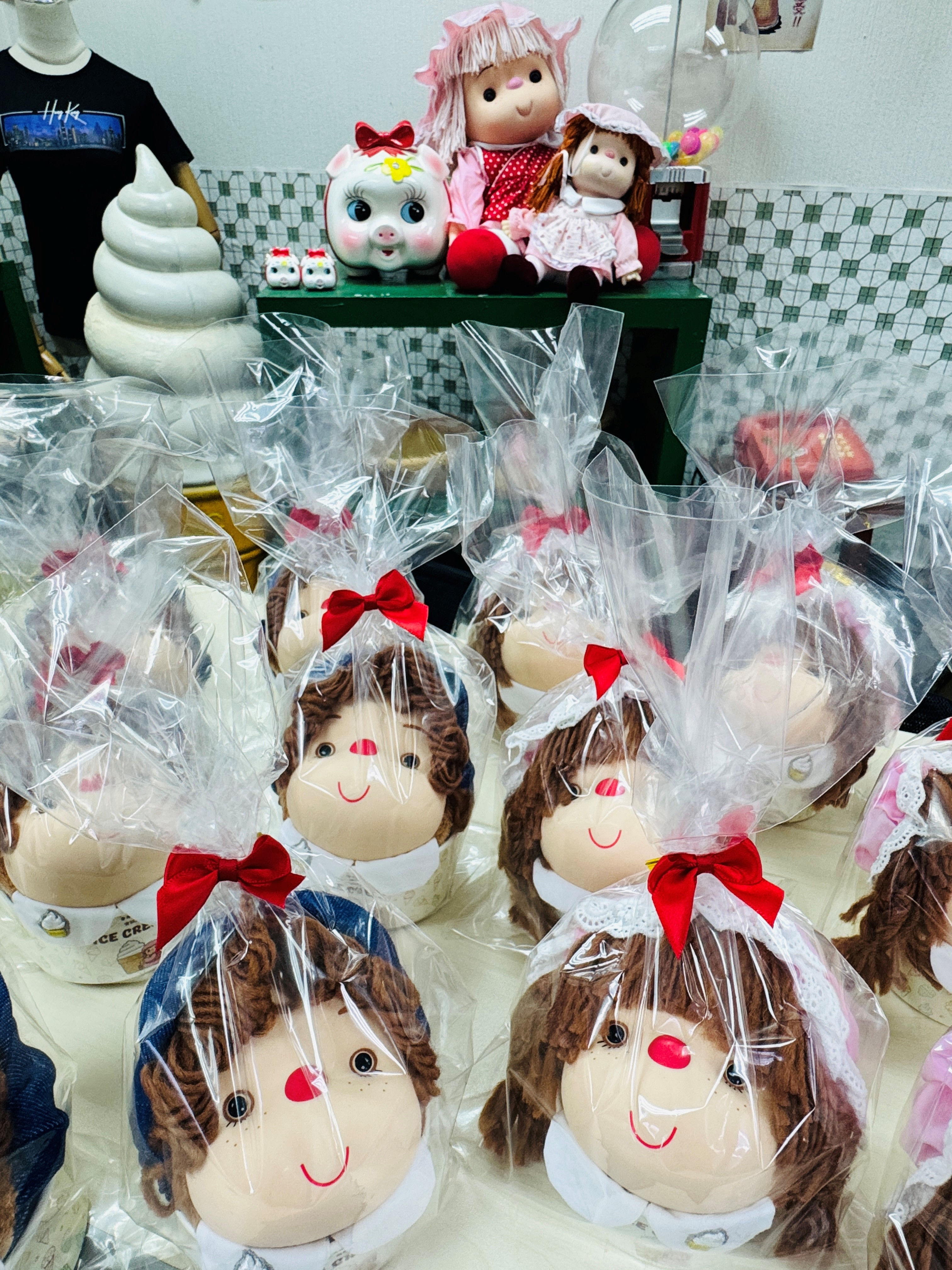 大頭雪糕仔/妹匙扣, ICE CREAM DOLLS :GIRL/BOY HEAD