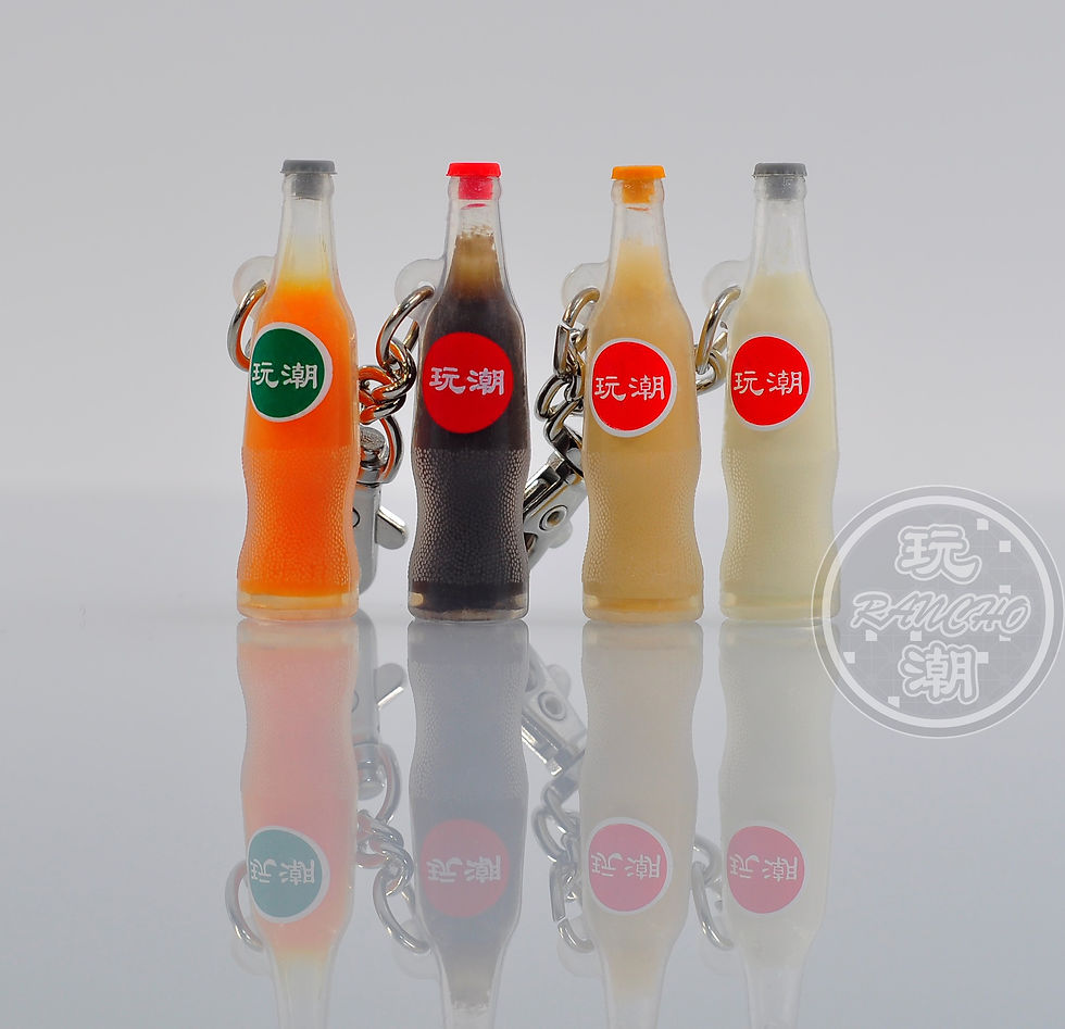 Thumbnail: 汽水匙扣套裝 連遊戲卡 / Beverage Bottle Figures