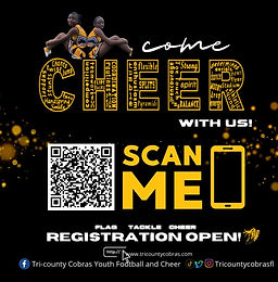 Scan to Register for 2025 season