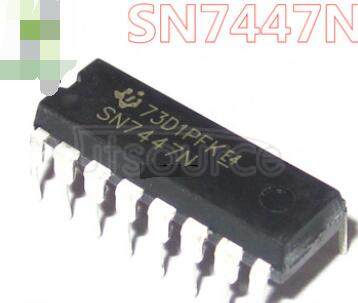 7447 BCD to 7-segment Decoder/Driver