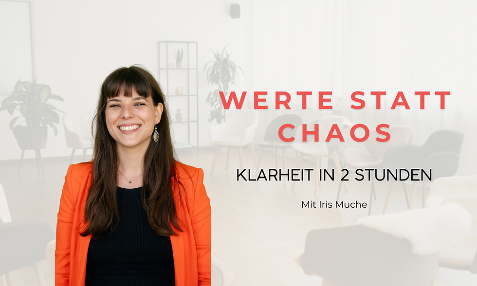 Erkenne deine Werte und lebe danach!