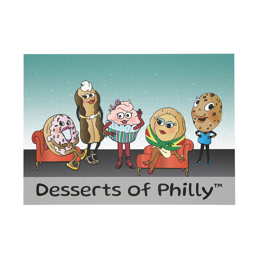 Thumbnail: Desserts of Philly TV Show Family Puzzle (96, 252, 500, 1000-Piece)