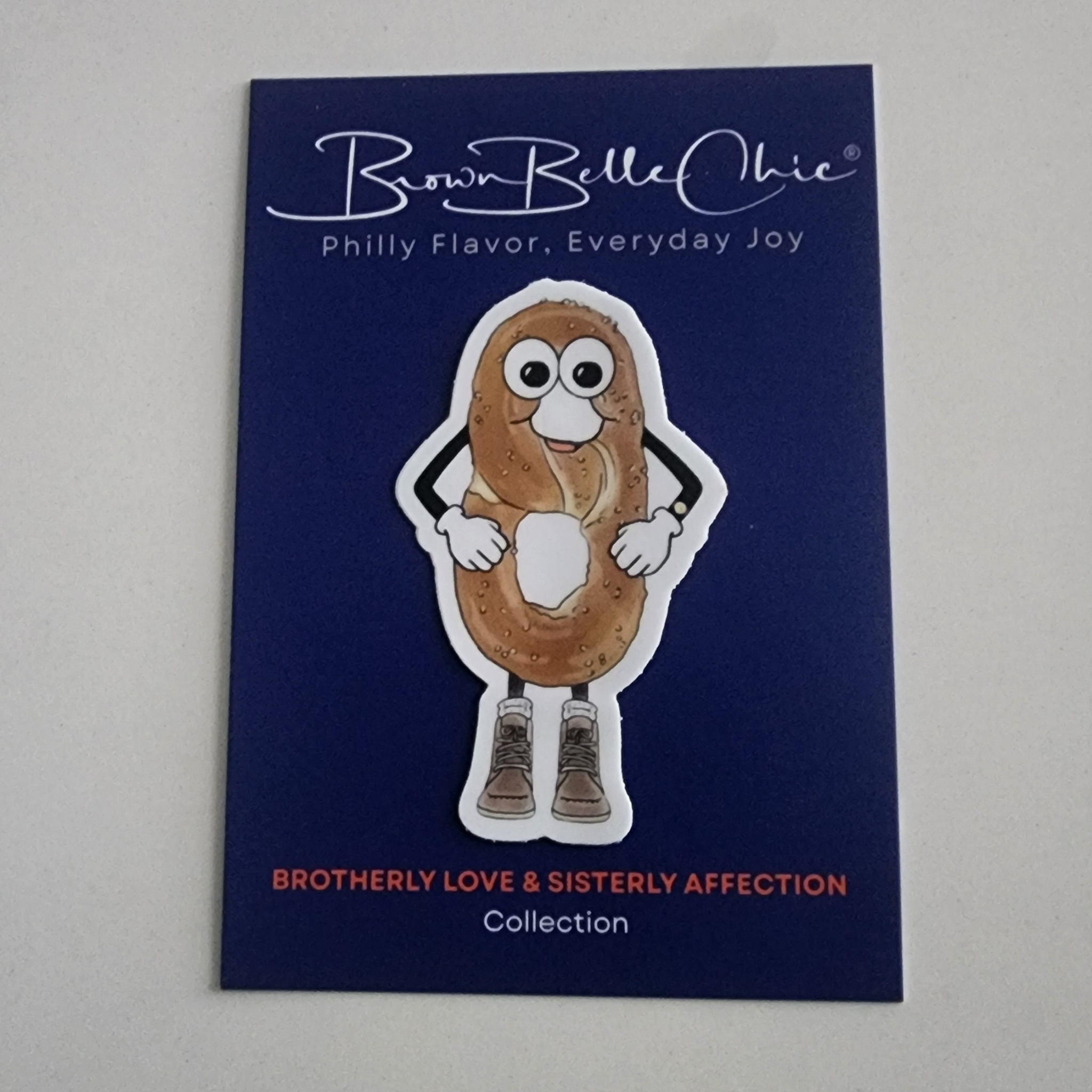Simon Soft Pretzel Die-Cut Vinyl Sticker