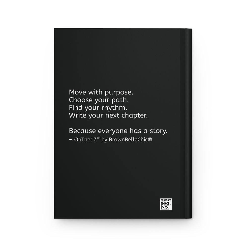 Thumbnail: Personalizable Hardcover Journal - Move with Purpose | Everyday Steps