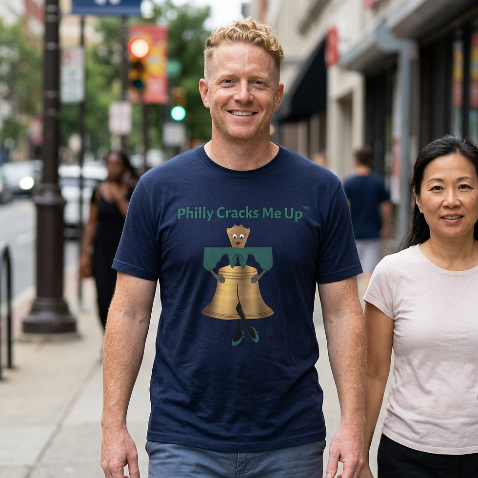 Thumbnail: Philly Cracks Me Up Unisex Jersey Short Sleeve Tee