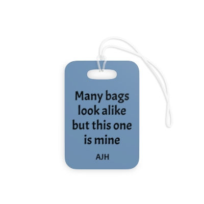 Thumbnail: Philly Cracks Me Up Personalized Luggage Tag - Blue
