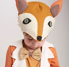 Young Boy in Fox Costume