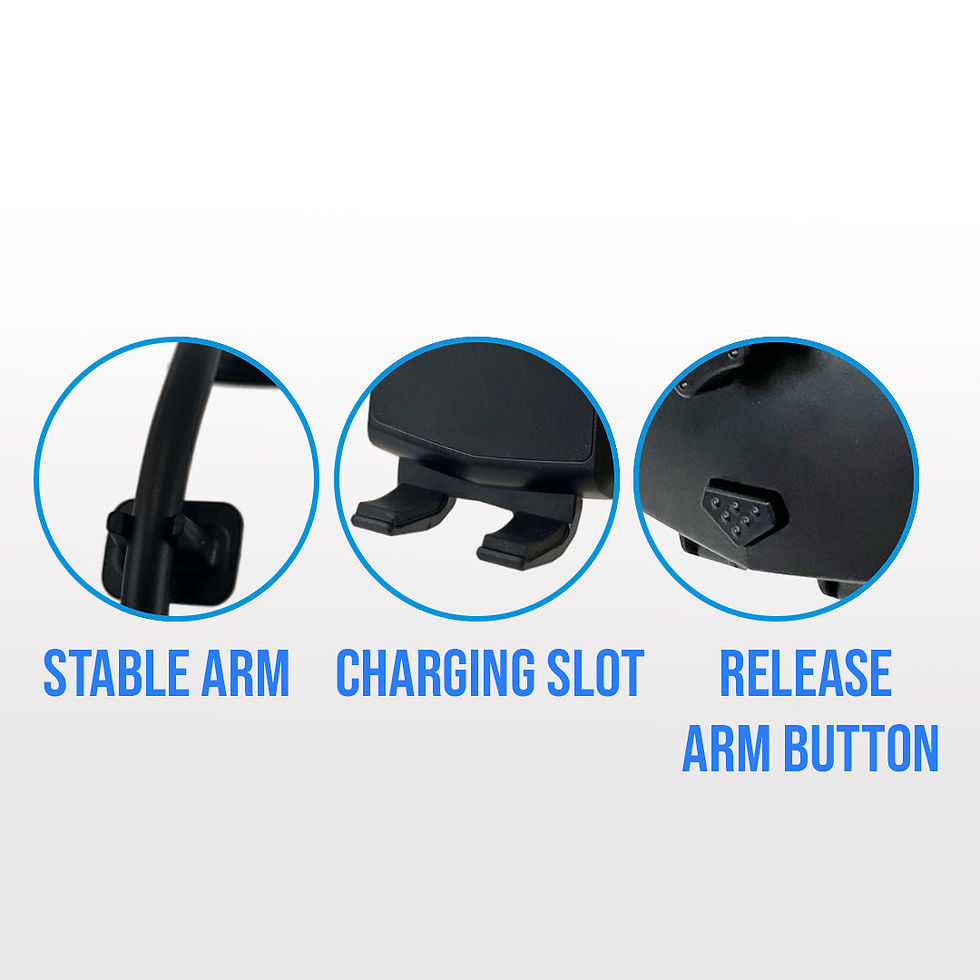 Thumbnail: Car Phone Mount Holder with Long Neck Anti Shake Cradle