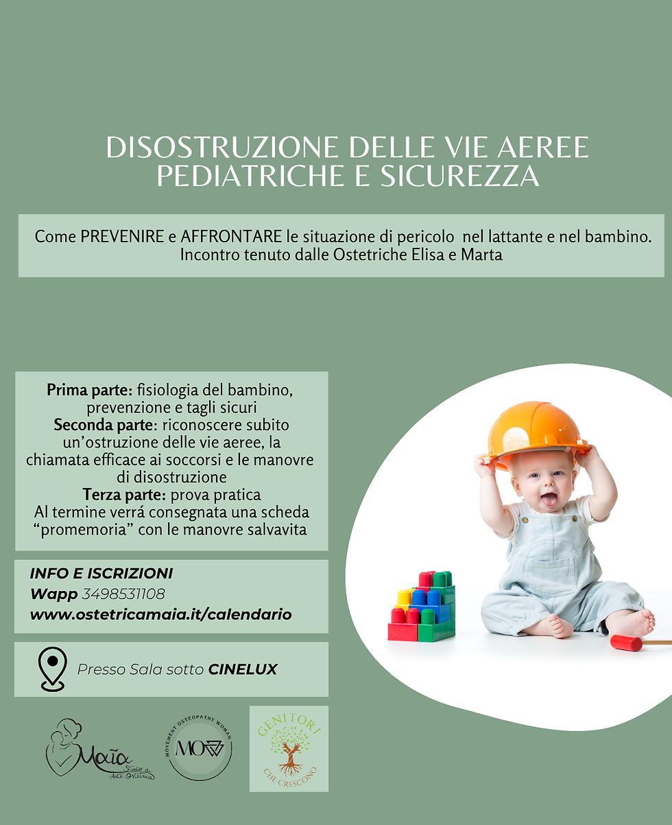 Disostruzione delle vie aeree e sicurezza