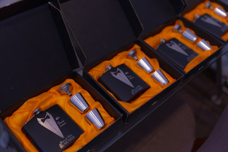 Groom's perfume and whisky 