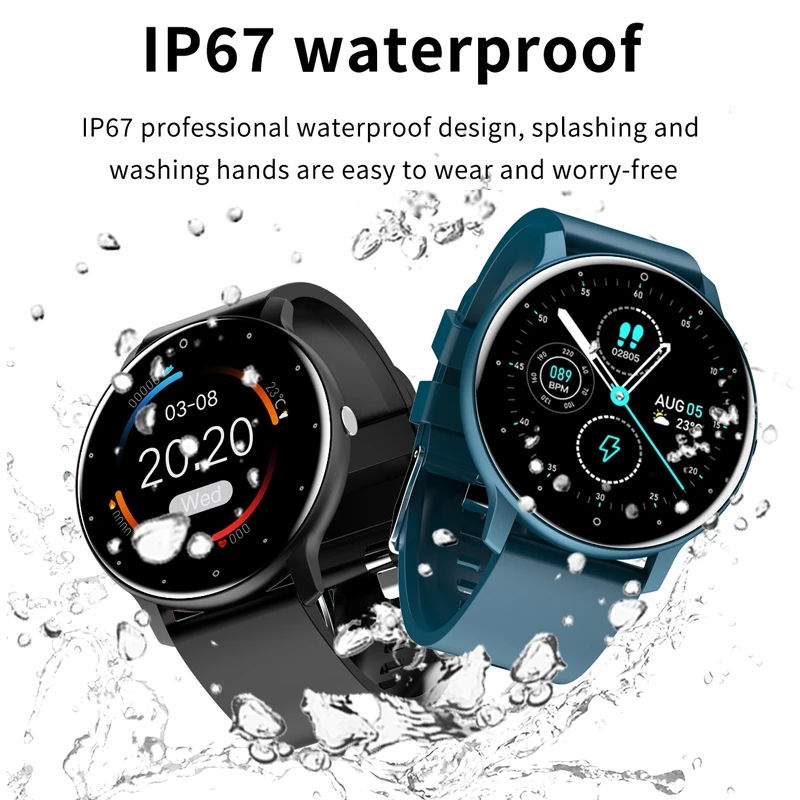 Thumbnail: LIGE Smartwatch for Men & Women – Fitness & Health Tracker