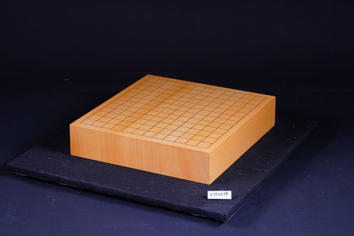 SET294】日向産本榧 天地柾 一枚盤 9路/13路盤 卓上碁盤セット | 日向