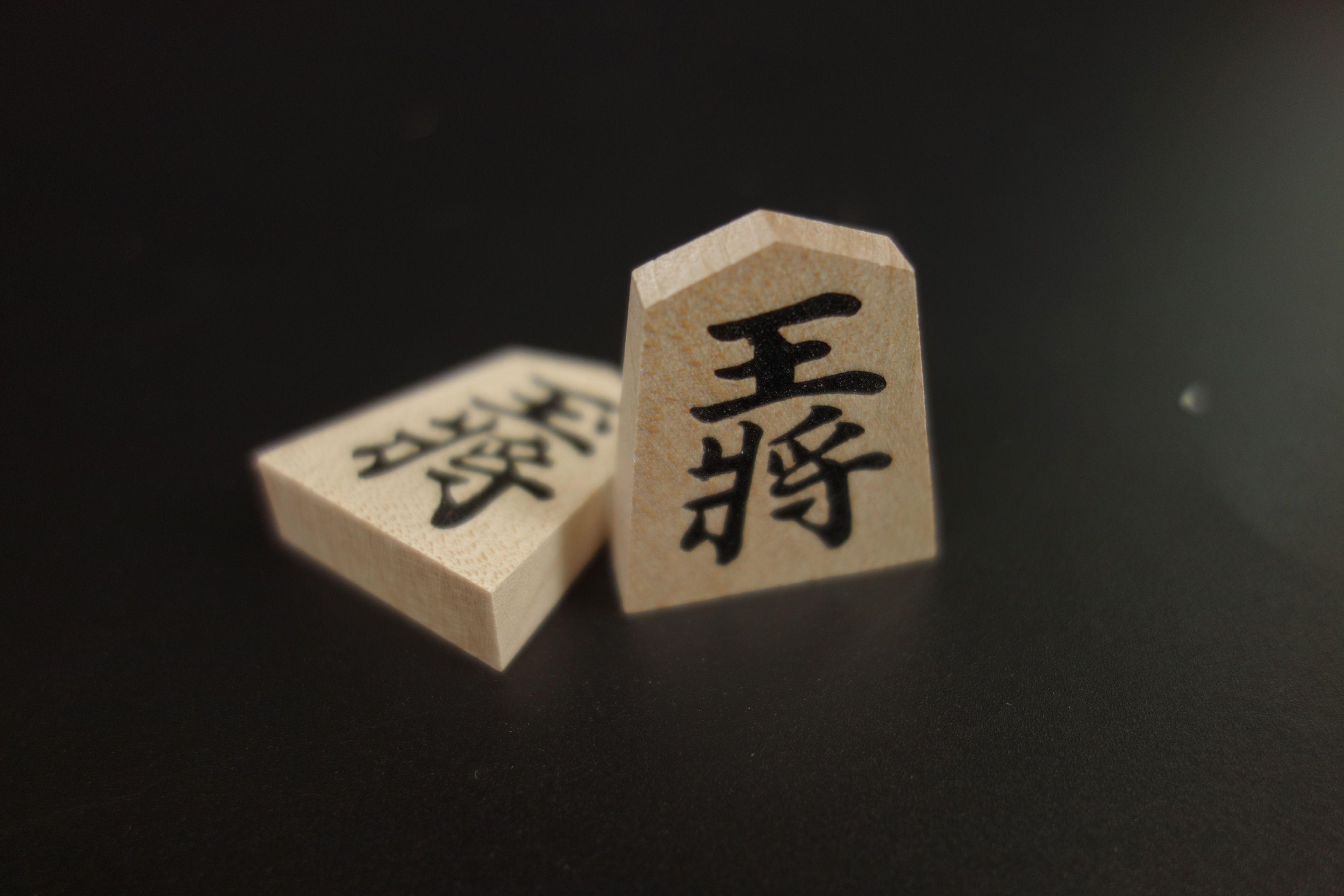 【SK001】漆字将棋驹