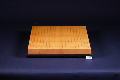 KMT045】日向産本榧 天地柾 一枚盤 卓上碁盤 | 日向碁盤碁石