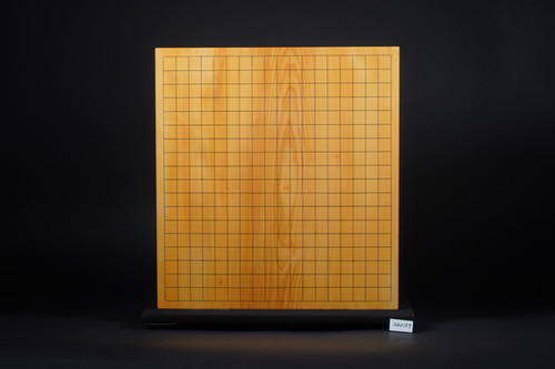 日向特産榧碁盤 囲碁盤 宮崎県日向産本榧2寸3分ハギ卓上碁盤 MG23 榧の本場 宮崎