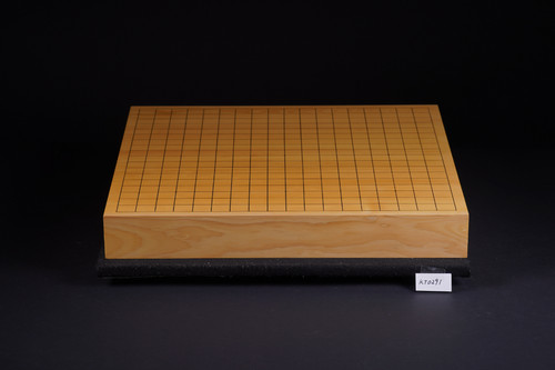 KT0291】日向産本榧 天地柾 一枚盤 卓上碁盤 | 日向碁盤碁石