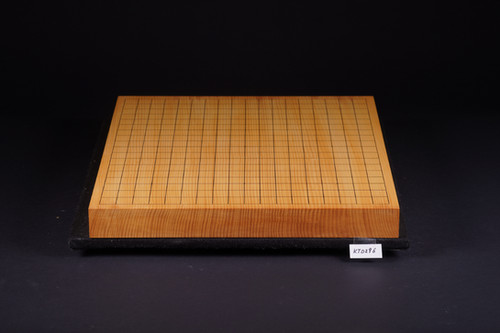 KT0296】日向産本榧 天地柾 一枚盤 卓上碁盤 | 日向碁盤碁石