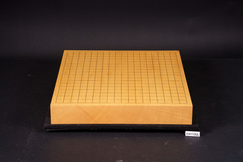 KMT046】九州山地産本榧 柾目 一枚盤 卓上碁盤 | 日向碁盤碁石