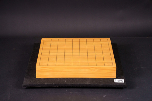 ST0097】日向産本榧 柾目 一枚盤 卓上将棋盤（駒台付） | 日向碁盤碁石