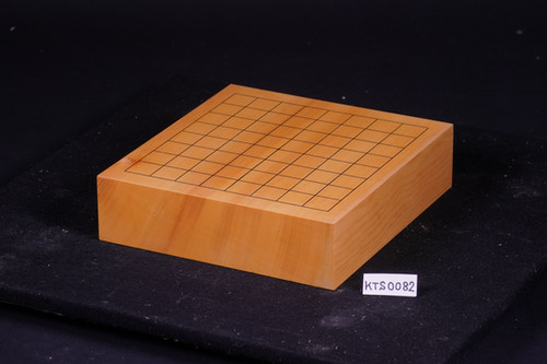 KTS0082】日向産本榧 天地柾 一枚盤 9路盤 卓上碁盤 | 日向碁盤碁石