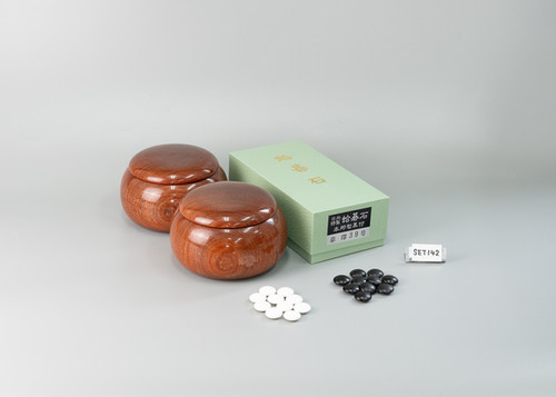 碁笥 天然銘木 花梨 超特大 並 40号 と 碁石 鳳凰碁石 松印 碁笥 天然銘木 花梨 超特大 並 40号 と 碁石 鳳凰碁石 松印 SET142】