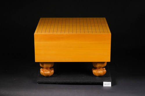 未開封日本盤/Guo Feng(郭峰)/Yellow/91年DENON AN018】日向産本榧 柾目 脚付碁盤（呉清源 揮毫入） | 日向碁盤碁石
