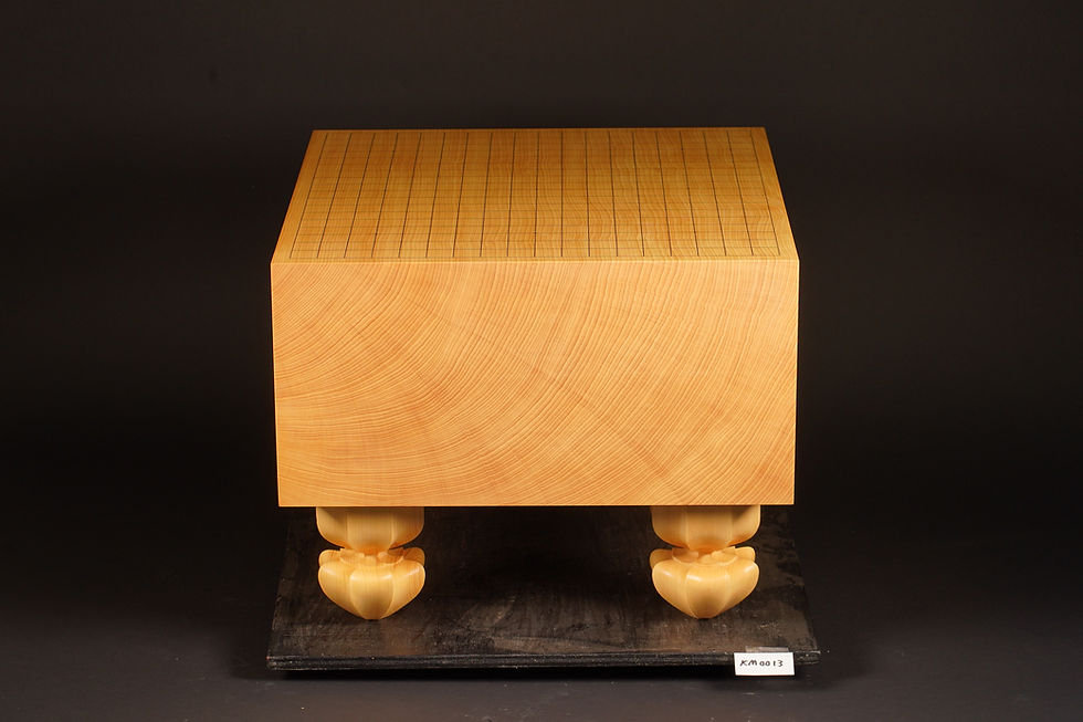 KM0013】Kyushu Hon-Kaya, Masame (Straight Grain), Go Board