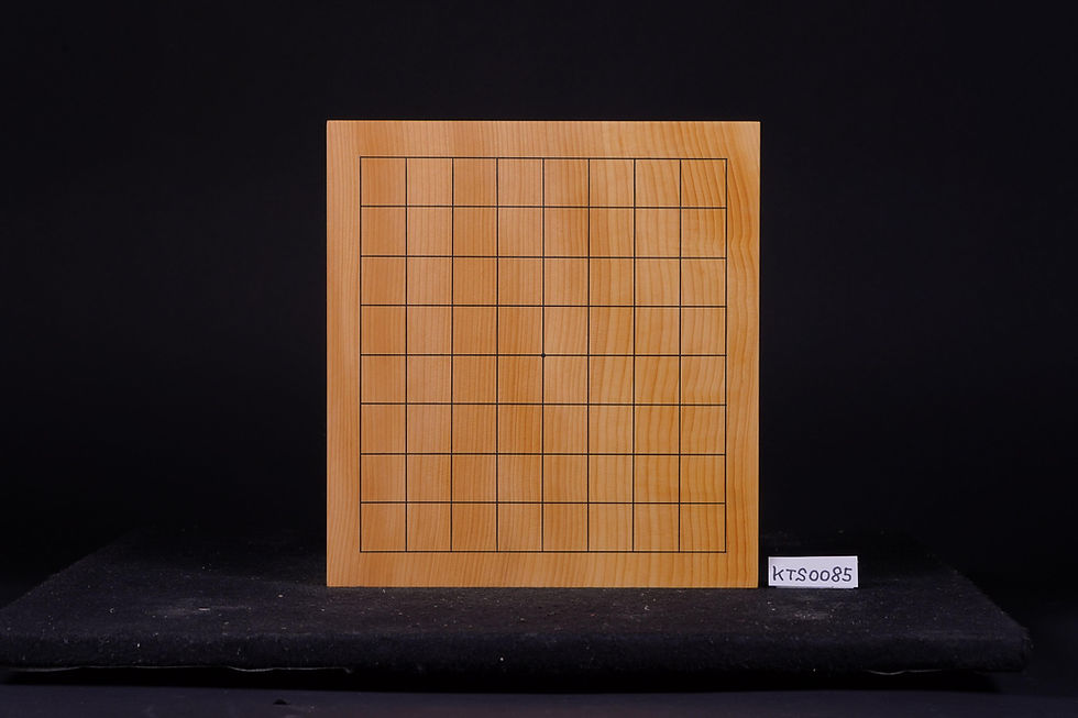 Thumbnail: 【KTS0085】Hyuga Hon-Kaya, Masame (Straight Grain), One-piece 9x9 7x7 Table Go Board